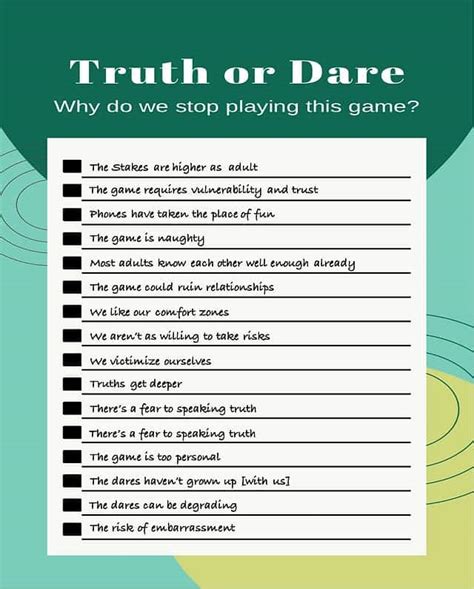 600+ Truth or Dare Questions: The Ultimate List .